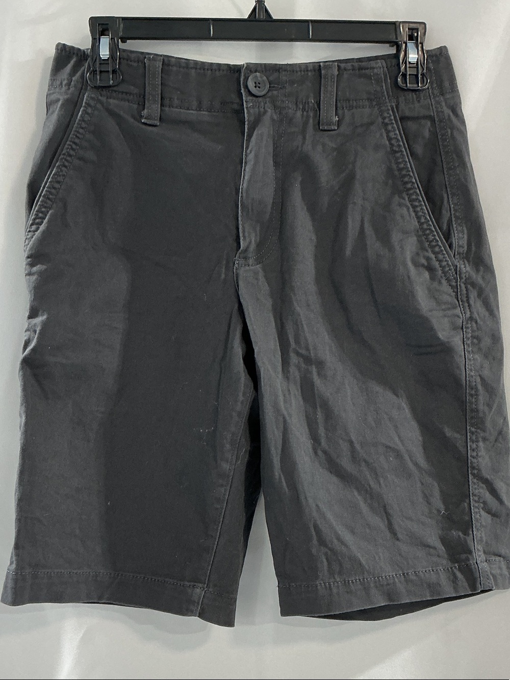 urban pipeline MaxFlex Black Flat-Front Men's Shorts